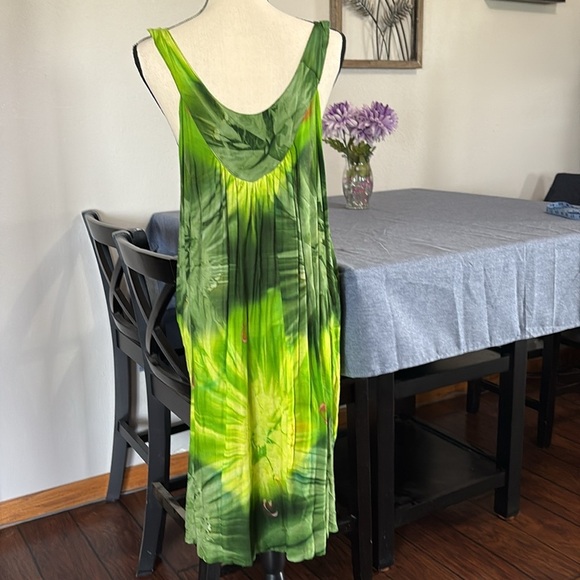 NWOT Women’s Island Planet XL Short Tie Dyed Cover-up/ Dress - Picture 2 of 6